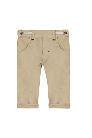 Pantalone in cotone elasticizzato beige TARTINE ET CHOCOLAT KIDS | TY2208164